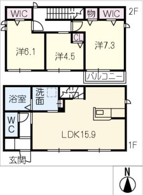 間取り：223040490880