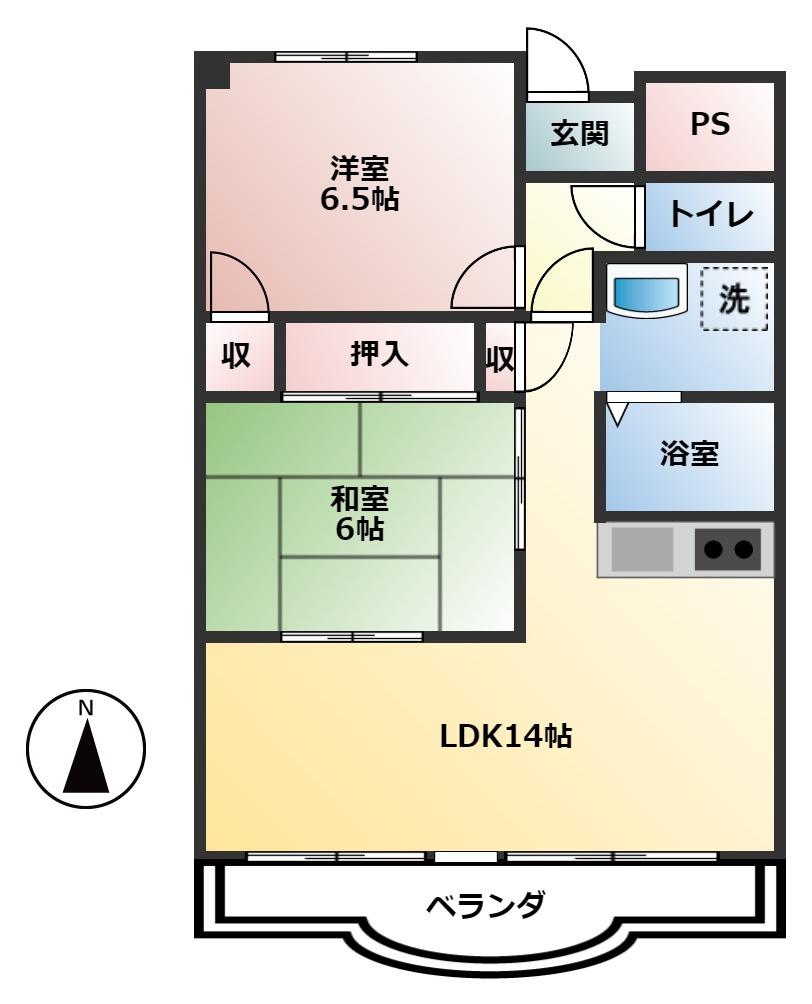 大垣市東前2丁目&nbsp;5階建&nbsp;築31年のイメージ