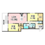 D-ROOM八幡駅前の間取り