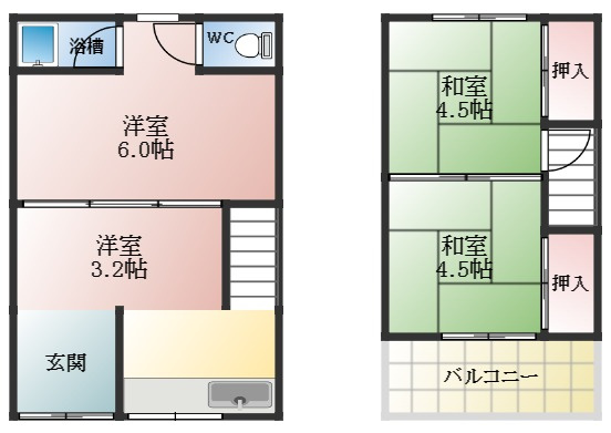 間取り：227095377727