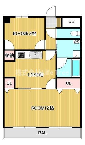 高松市末広町 8階建 築40年のイメージ