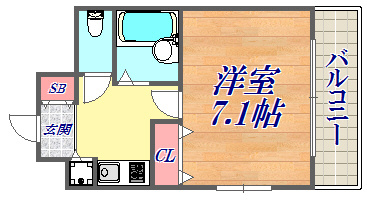 ハーバーステージ神戸の間取り