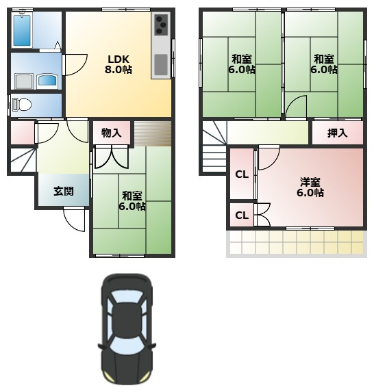 間取り：227098423273