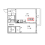 東大阪市岸田堂南町のアパートの間取り