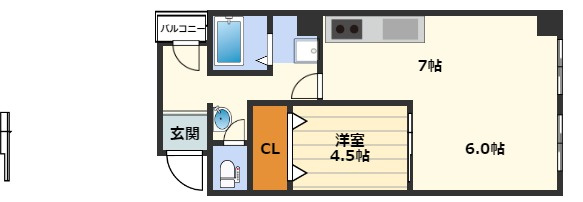 ハイマウントビルの間取り