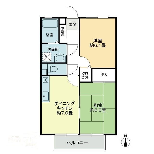 フォブールタウン成合Ｂのイメージ