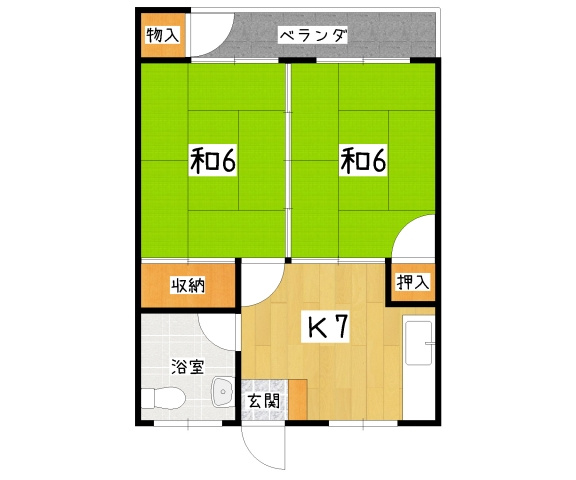 サンサンホームの間取り