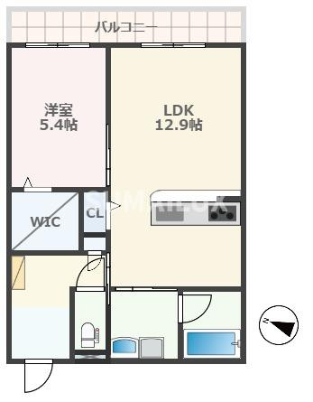 熊本市東区湖東2丁目&nbsp;3階建&nbsp;築3年のイメージ