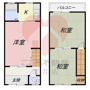 大阪市城東区永田1丁目貸家の間取り