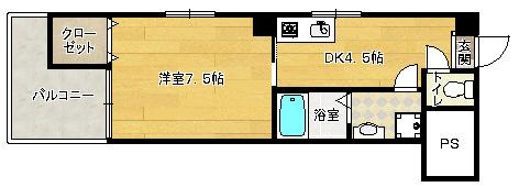 ケインズ・コート本町の間取り