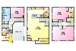 川崎市中原区木月3丁目戸建の外観