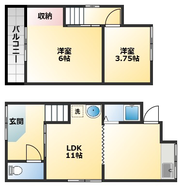 間取り：227103813657