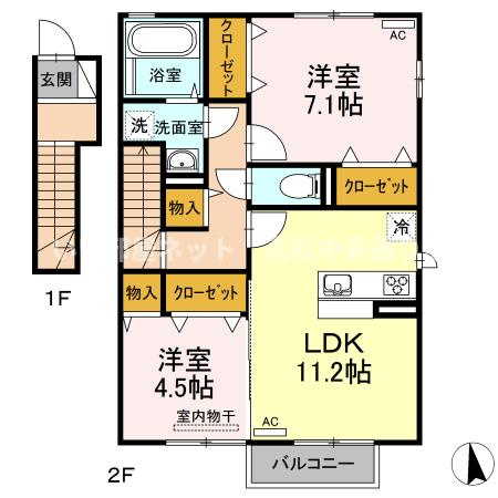 サンシャイン前田C棟 C棟のイメージ