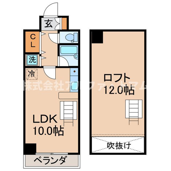 【アムールコウキの間取り】