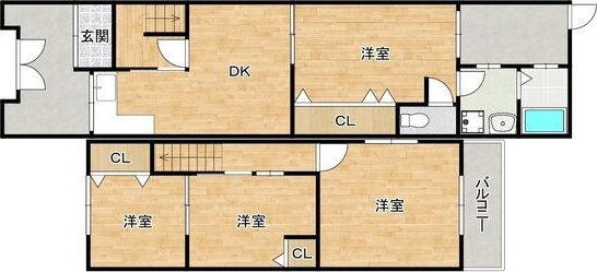 間取り：227101553446