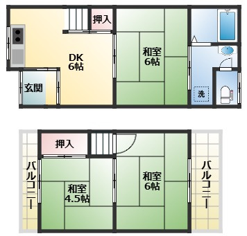 間取り：227102360194