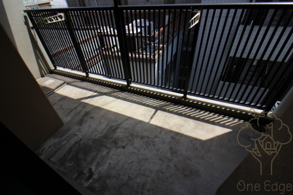 グランドール有本のバルコニー