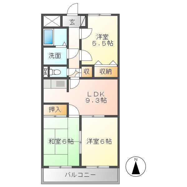 間取り：221015055175