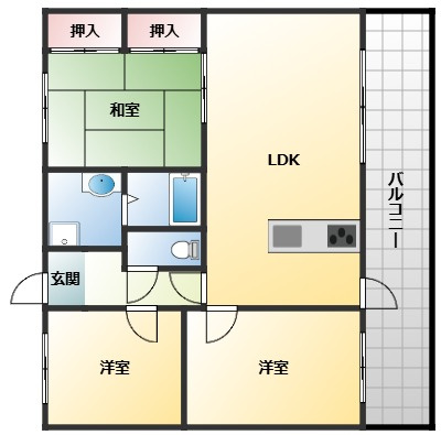 間取り：227104243847