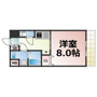ファーストフィオーレ玉造グレイス　仲介手数料無料の間取り