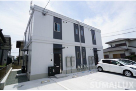 合志市豊岡のマンションの外観