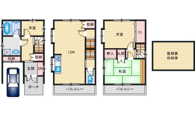 間取り：227102331090