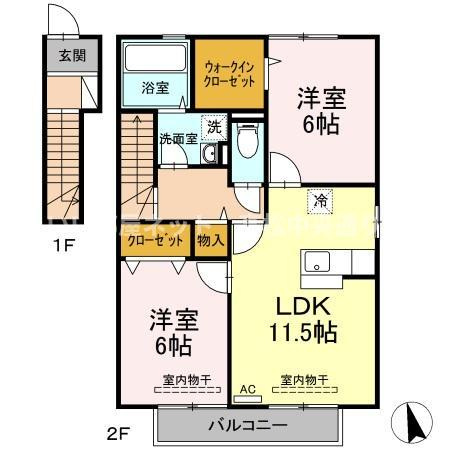 ローズコート一本木G棟のイメージ