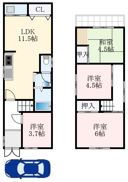 間取り：227104576437