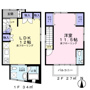白鷺貸家の間取り
