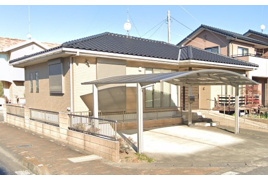 東矢島町戸建住宅の外観