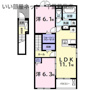 古市場アパート(028517701)の間取り