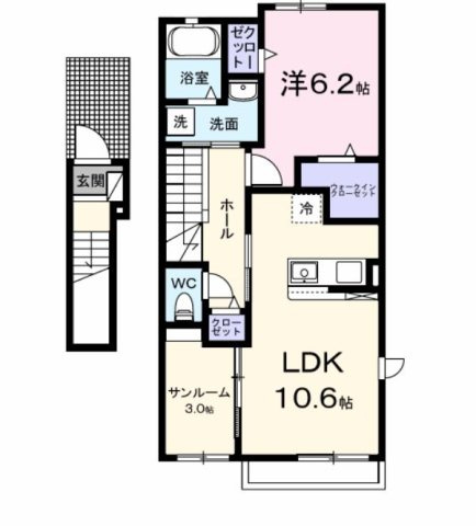 間取り：211062173962