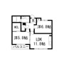 フローラル宝塚の間取り