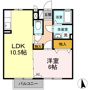 ラフィーネ Aの間取り