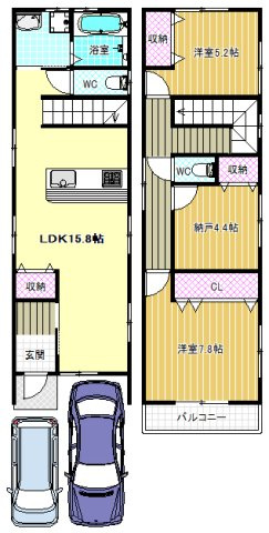 間取り：227102926783