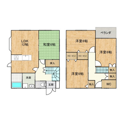 間取り：234039329253