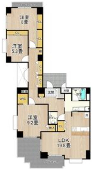 間取り：227103558797