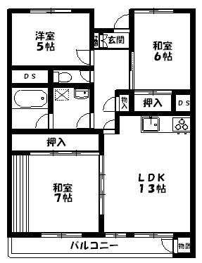 取手中央タウンF棟のイメージ