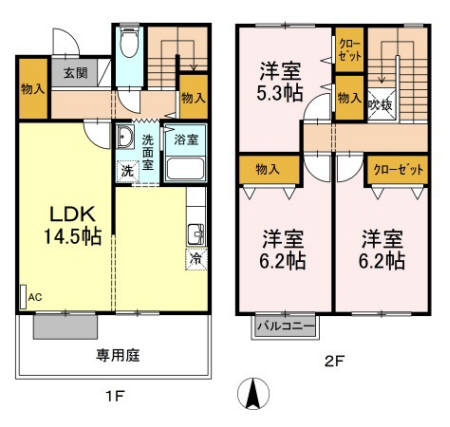 高松市松縄町 2階建 築20年のイメージ