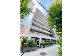 大阪市城東区新喜多のマンションの外観