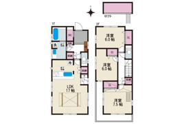 BLOOMING MAISON小金井市緑町1号棟 .の間取り
