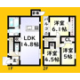 サンラプロ霧ヶ丘Ⅱの間取り