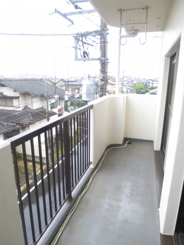 グリーンハイムのバルコニー
