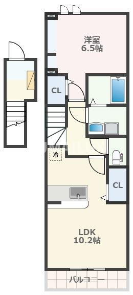 熊本市南区良町1丁目&nbsp;2階建&nbsp;築11年のイメージ