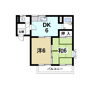 ハイツ萩の間取り