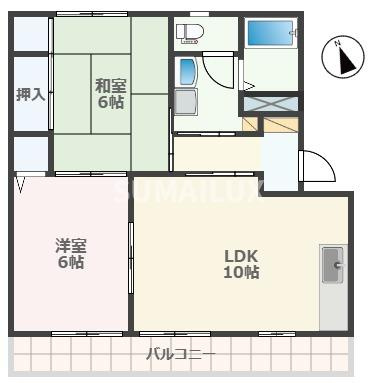 熊本市南区島町2丁目&nbsp;2階建&nbsp;築26年のイメージ