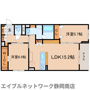静岡市駿河区馬渕のマンションの間取り