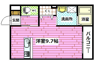 【Le Rivage大町東の間取り】