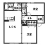 コンフォート東福寺Aの間取り