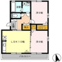グランシャリオ前屋敷Aの間取り